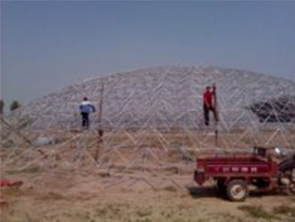 Bird's nest greenhouse
